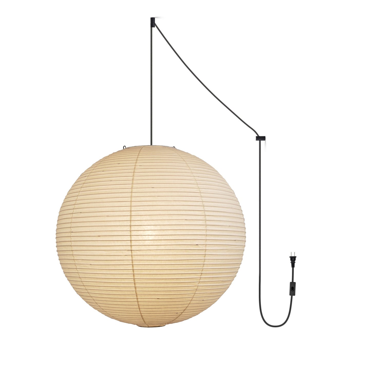 Sylin Pendant Swag Light Mulberry Silk