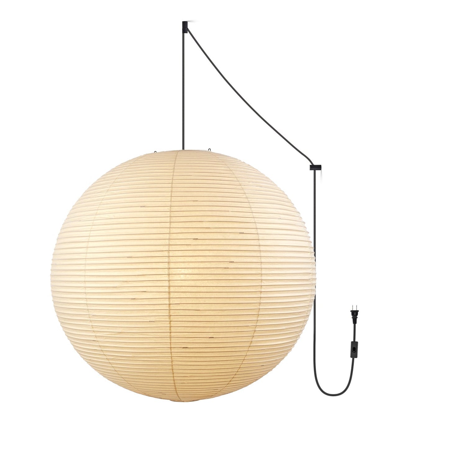 Sylin Pendant Swag Light Mulberry Silk
