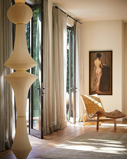 Zyora Sculptural Paper Pendant Lamp