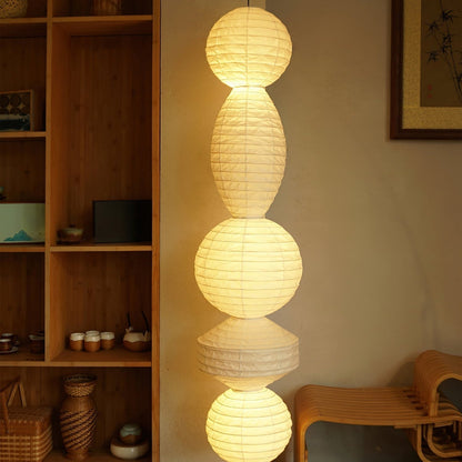 Nami Pendant Light Paper Lantern Wabi-sabi
