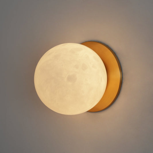 Kristy Albast Mini Orb-wandlamp