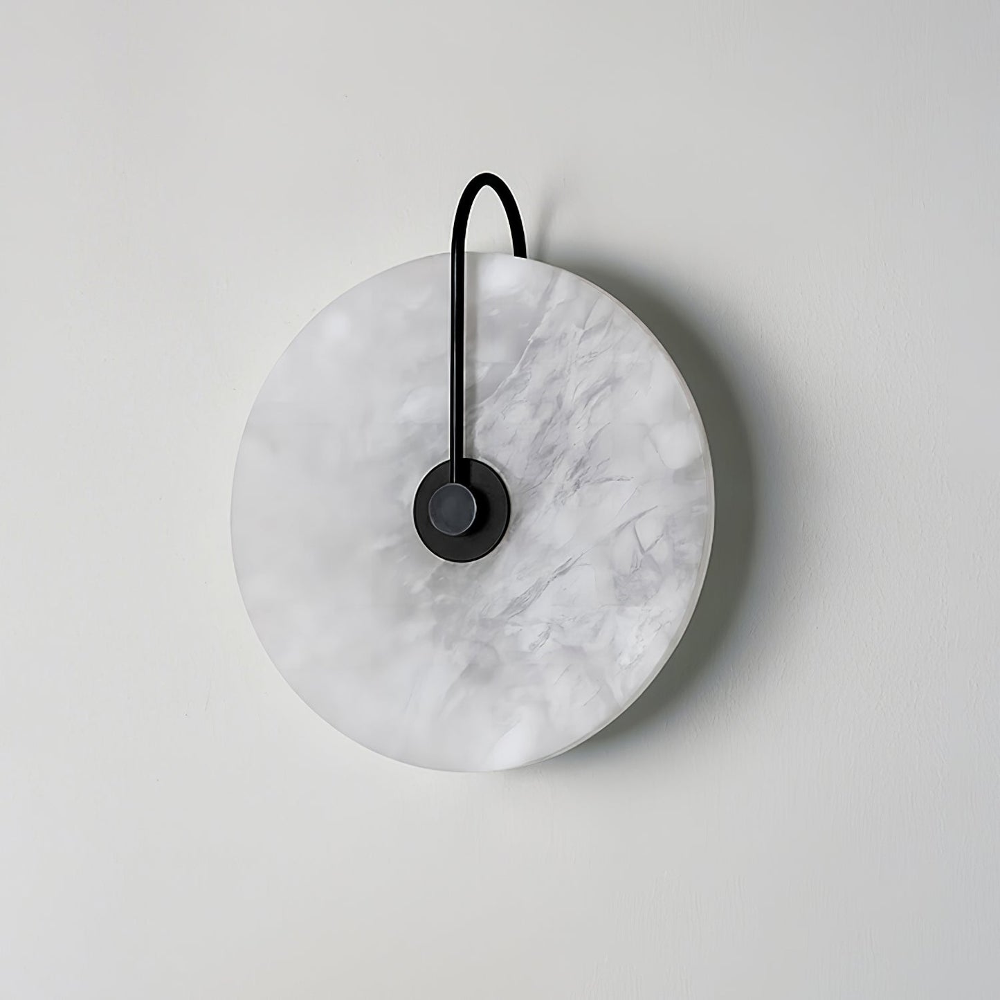 Kristy Alabaster Applique Murale LED Ronde Circulaire Iconique