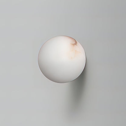 Kristy Alabaster Mini Orb Wall Lamp