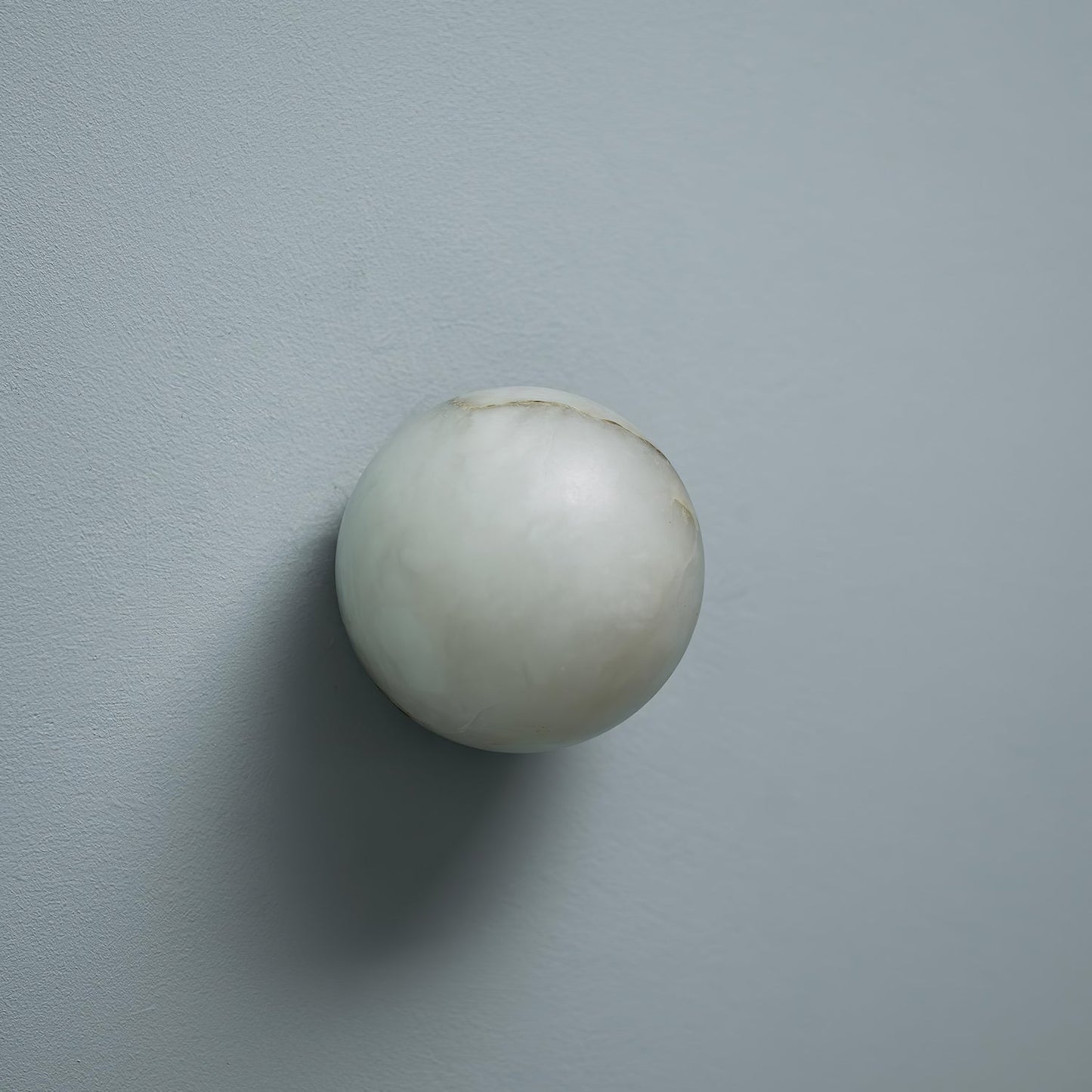 Lynq Alabaster Mini Orb Wall Lamp