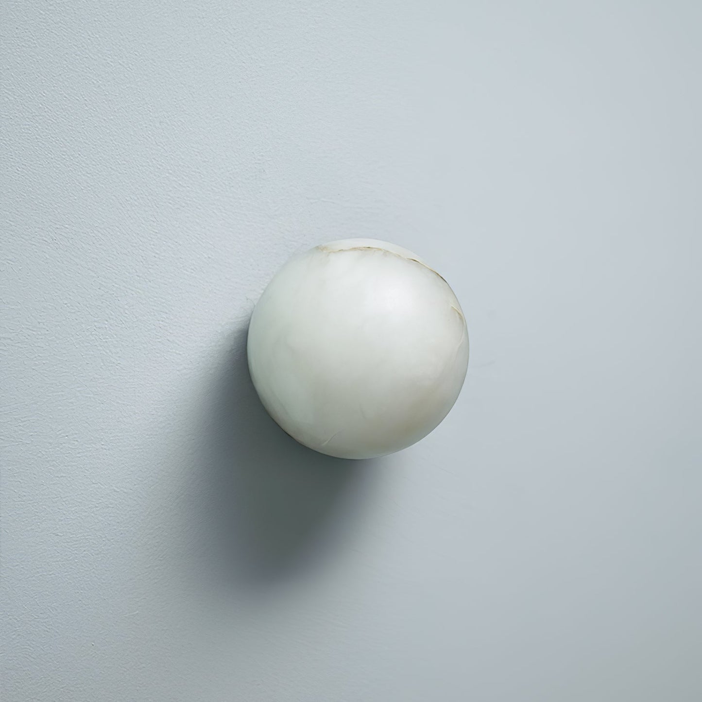 Lynq Alabaster Mini Orb Wall Lamp