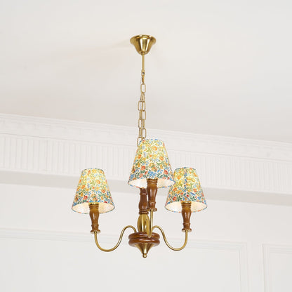Tissu à fleurs Cassian Chandelier