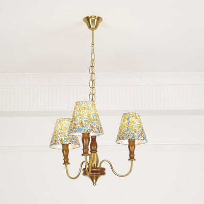 Tissu à fleurs Cassian Chandelier