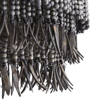 Odette Chandelier Wood and Coconut beads