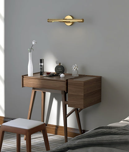 Solvain Modern Brass LED Wall Light