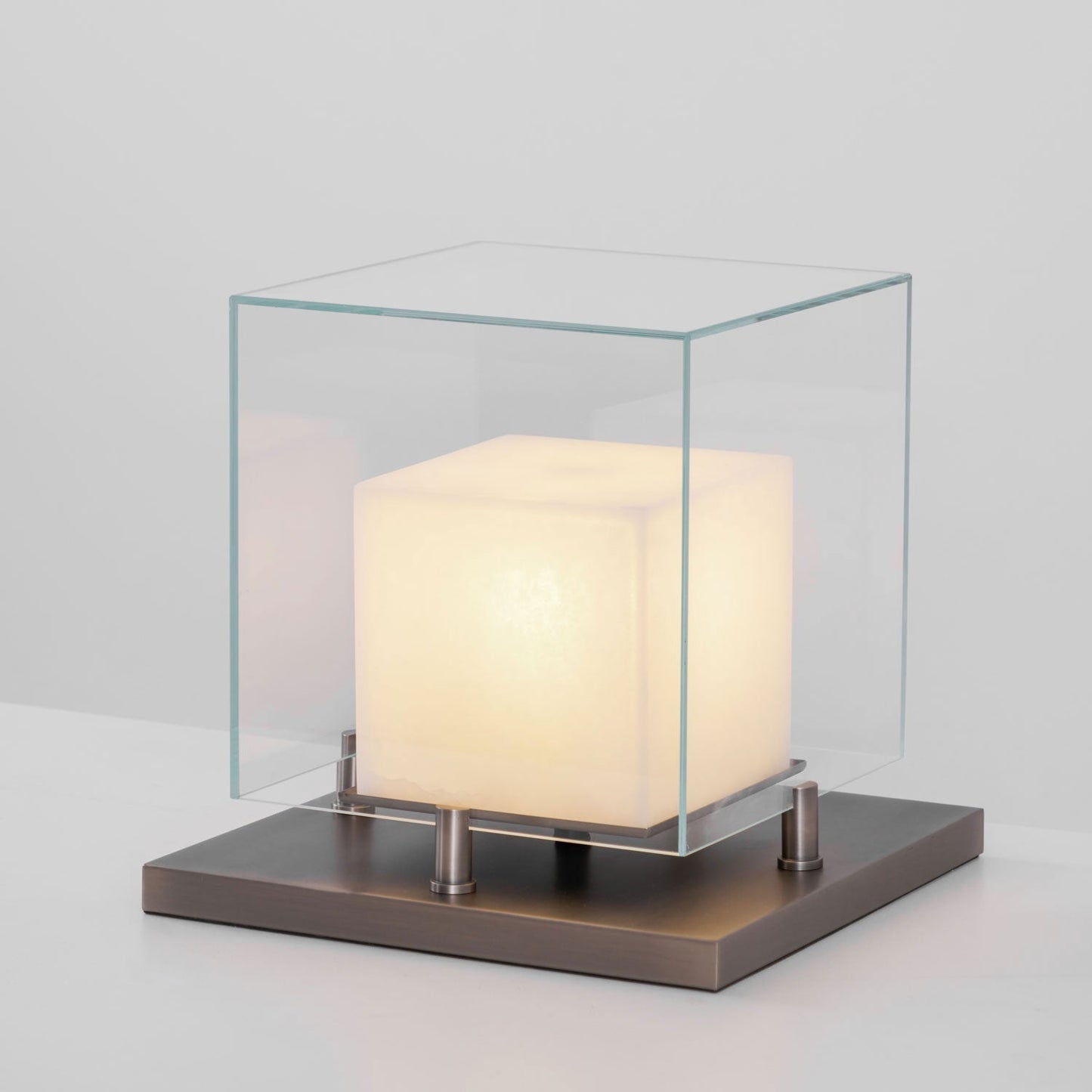 Cubo Alabaster Table Lamp