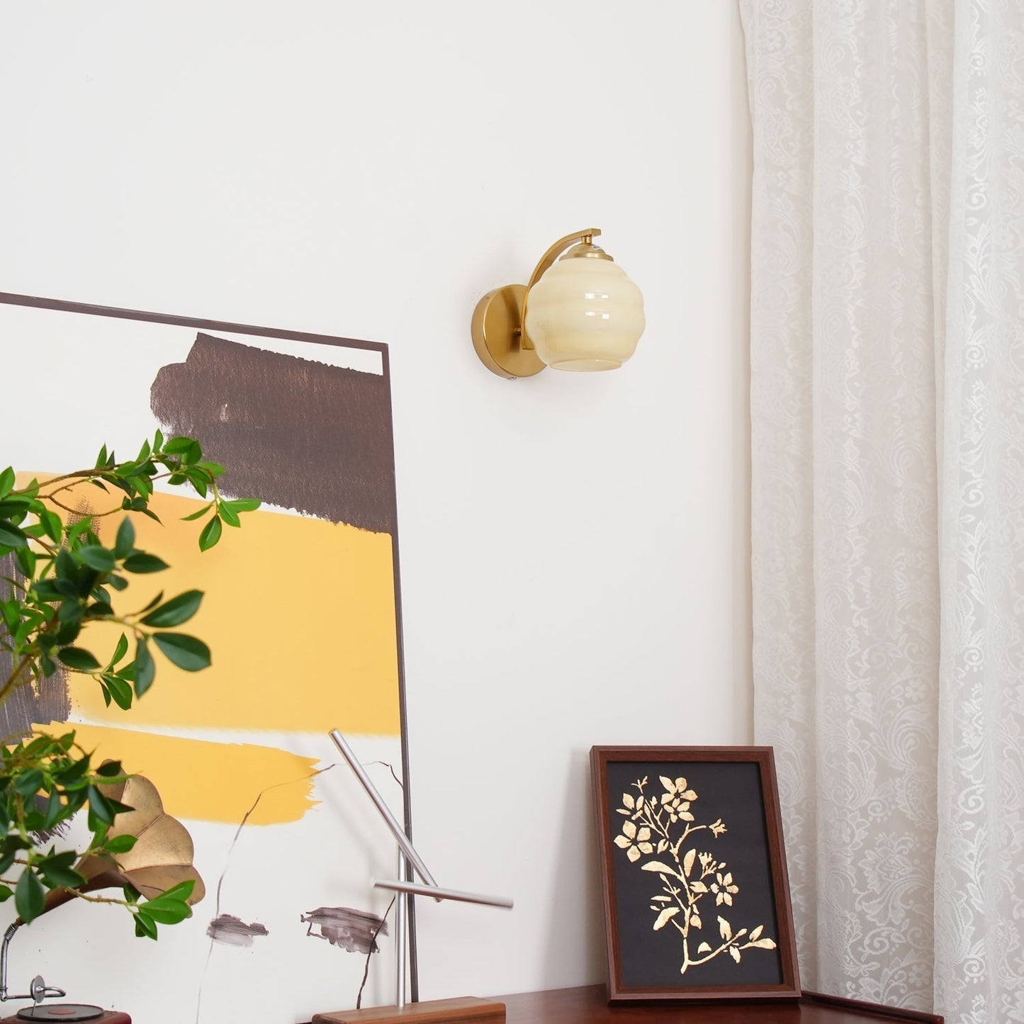 Nino Vintage Lantern Wall Lamp