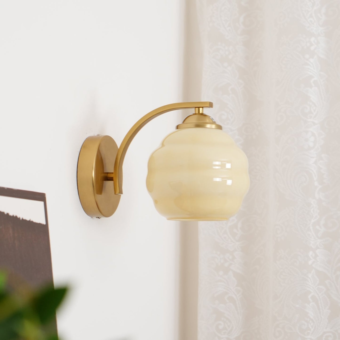 Nino Vintage Lantern Wall Lamp