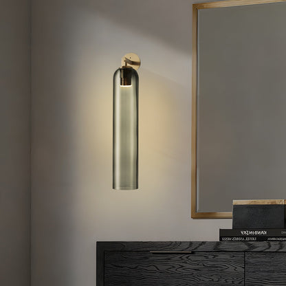 June Glass Indoor Wall Lamp Cylindrical