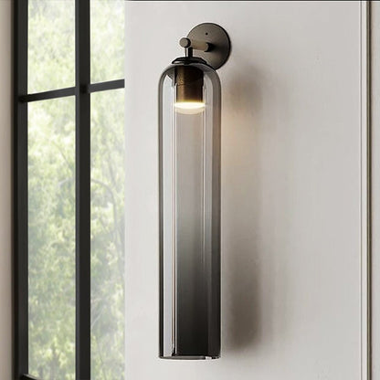 June Glass Indoor Wall Lamp Cylindrical