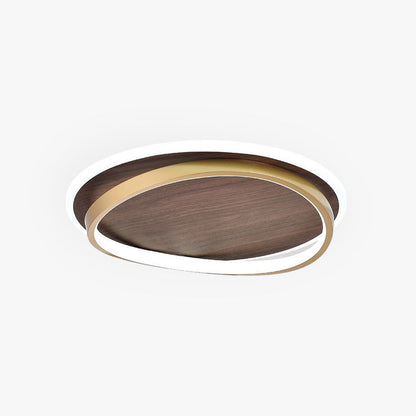 Arisha Modern Rund Dimmable Ceiling Light Gold Metal Bedroom