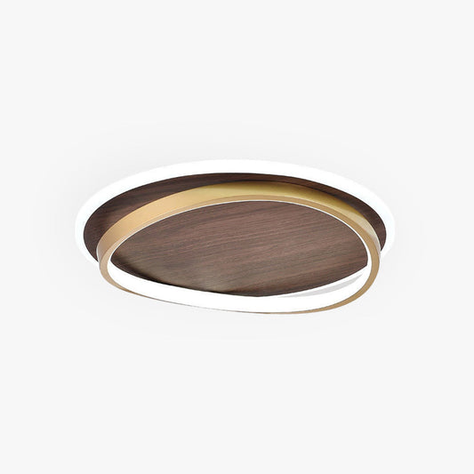 Arisha Modern Rund Dimmable Ceiling Light Gold Metal Bedroom