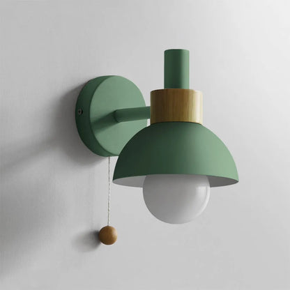 Valentina Applique Murale LED Moderne Métal Verre Chambre Blanc/Jaune/Rose/Vert
