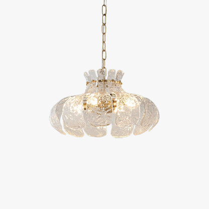 Arisha Lustre Moderne Poire Verre Fondu Chambre