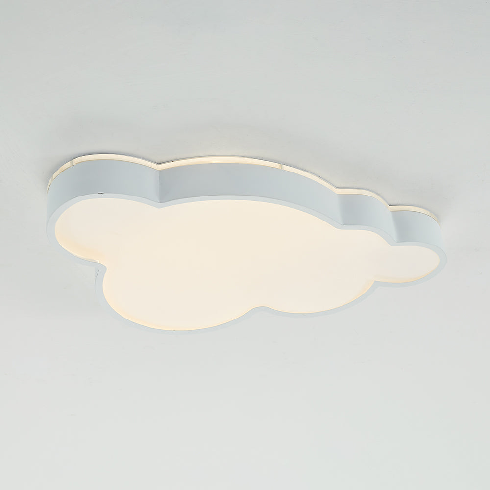 Moderne Deckenleuchte „Arisha Cloud“, weiß, Metall