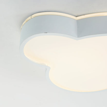 Moderne Deckenleuchte „Arisha Cloud“, weiß, Metall
