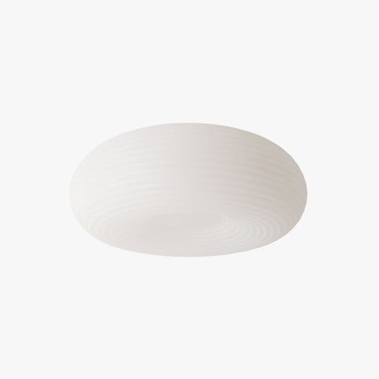 Arisha Flush Mount Ceiling Light Modern, Metal/, White, Bedroom