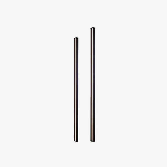 Gravo Minimalist Linear Metal/ Wall Lamp, Gold/Black/White