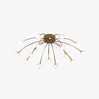 Arisha Art Deco Starry  Flush Mount Ceiling Light