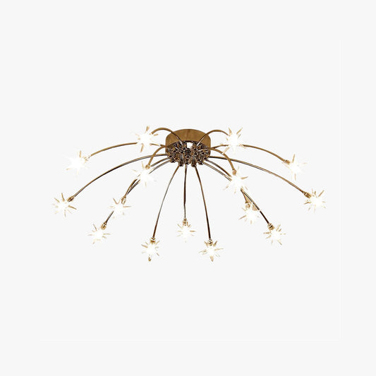 Arisha Art Deco Starry  Flush Mount Ceiling Light