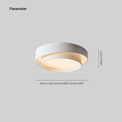 Plafonnier Circulaire Arux Nordic Art Déco