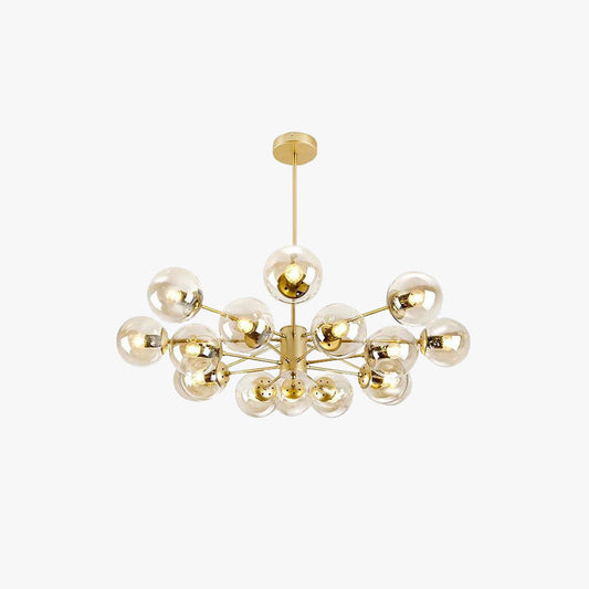 Valentina Designer Simple Nordic Pendelleuchte, Schwarz/Gold