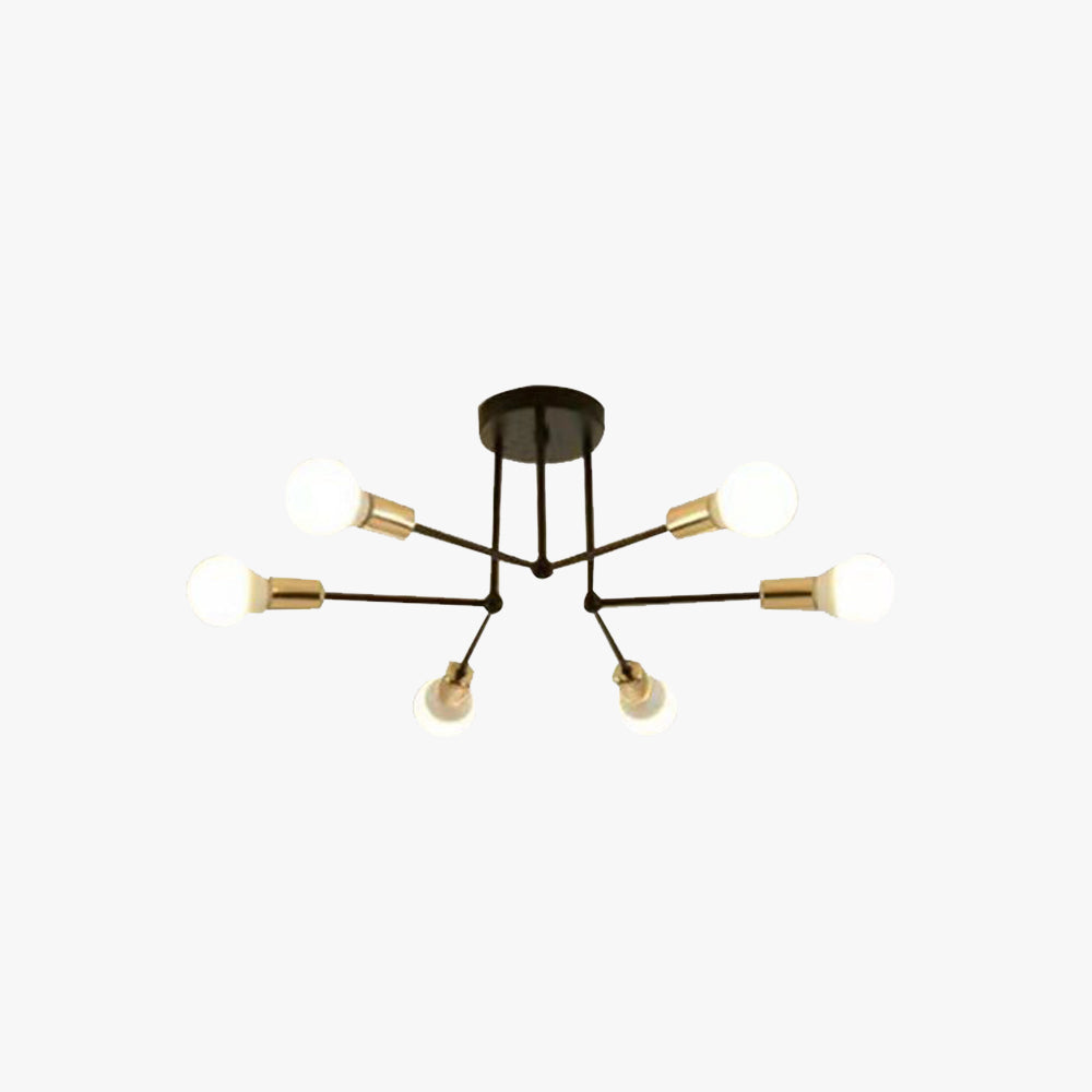 Valentina Inbouwplafondlamp Lineair Industrieel