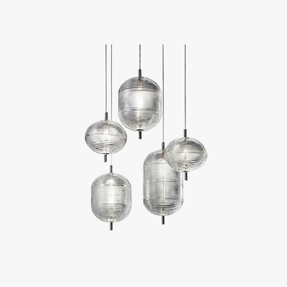 Valentina Designer Art Modern Pendant Light, Black/Gold