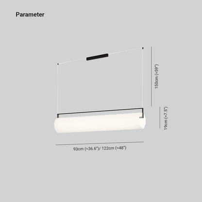 Arisha Desinger Cylindrical Shape Linear Pendant Light