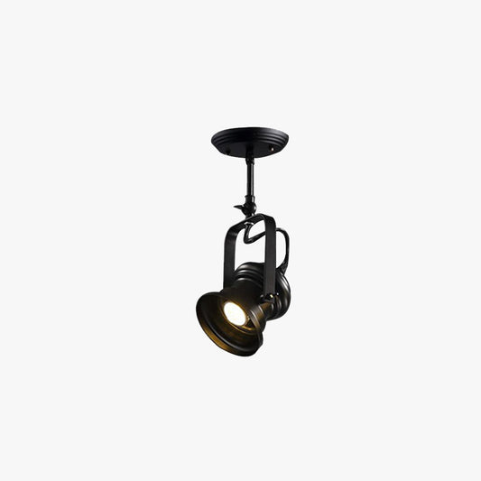 Alessio industriële stijl draaibare semi-inbouw plafondlamp