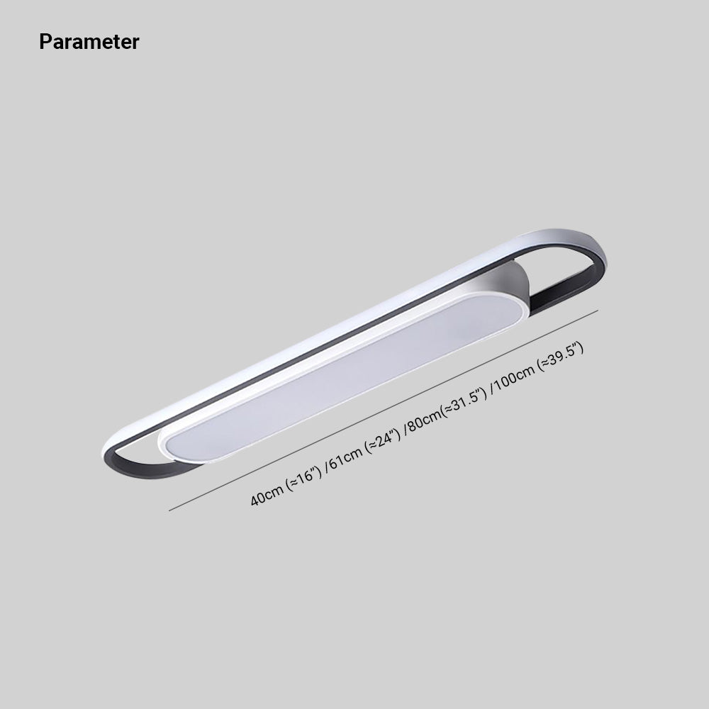 Arisha Modern Dou-Layer Flush Mount LED Ceiling Light