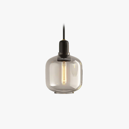 Valentina design cilinder hanglamp, marmer en glas