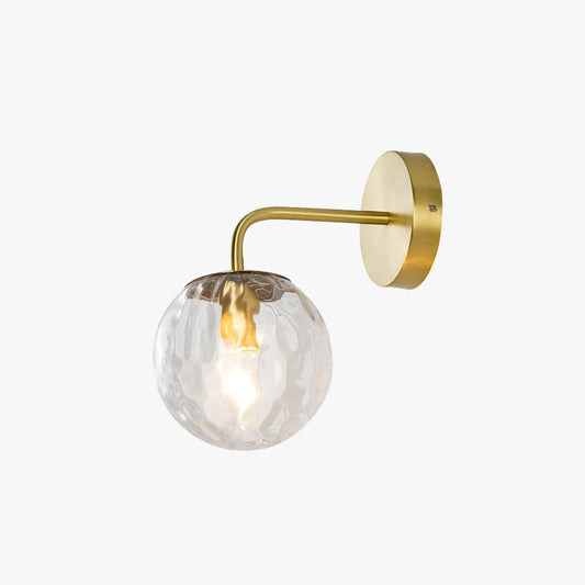 Valentina Vintage Klare Bubble Kommoden-Wandlampe
