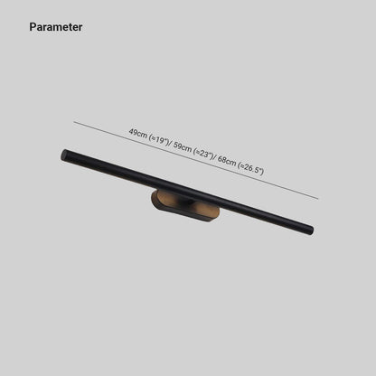 Arisha Minimaliste Arisha Tube Mirror Front Vanity Wall Lamp
