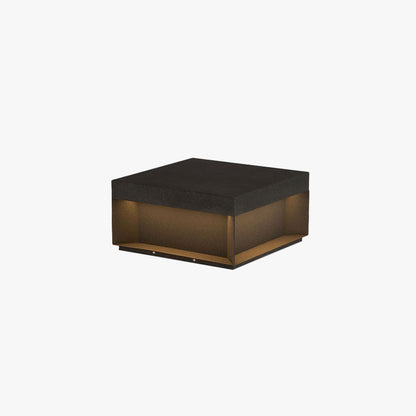 Elow Outdoor Post Lamps Modern Square Solar