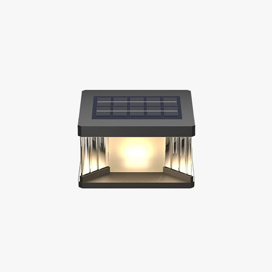 Ray Contemporary LED-Wandleuchte, rechteckig, aus Metall, Schwarz