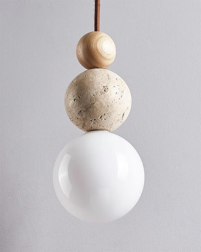 Ball Travertine Pendant Lamp