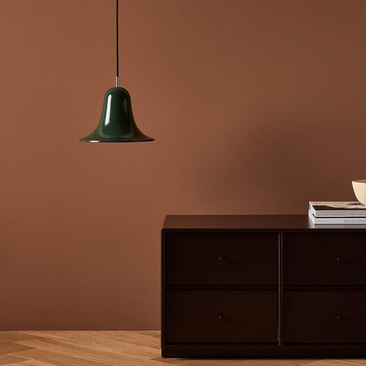Lampada a sospensione minimalista con paralume a campana Nevin