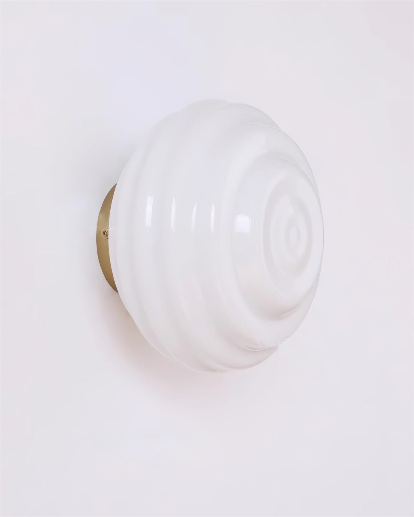 Duvia Rippled Glass Wall Lamp