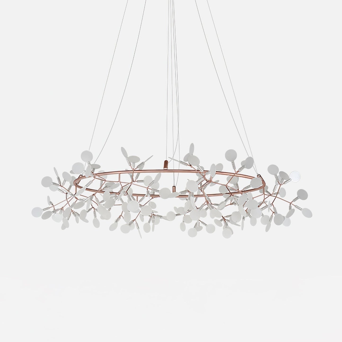 Lustre Olivia Unique Rond Sputnik Art Déco Lucioles, Salon/Chambre