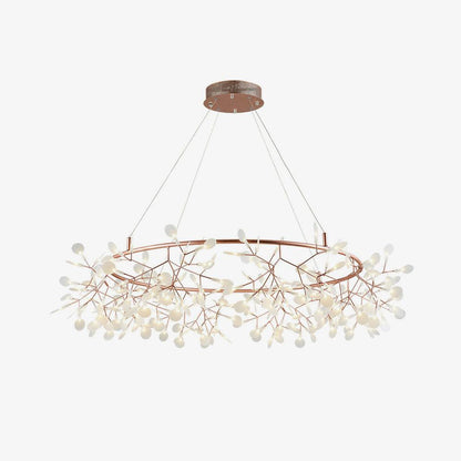 Lustre Olivia Unique Rond Sputnik Art Déco Lucioles, Salon/Chambre