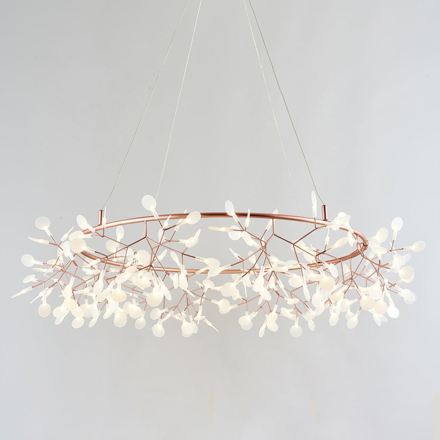 Lustre Olivia Unique Rond Sputnik Art Déco Lucioles, Salon/Chambre