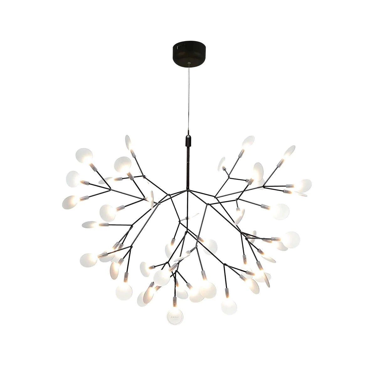 Lior Unique Sputnik Art Deco Firefly Chandelier. Living Room/ Bedroom