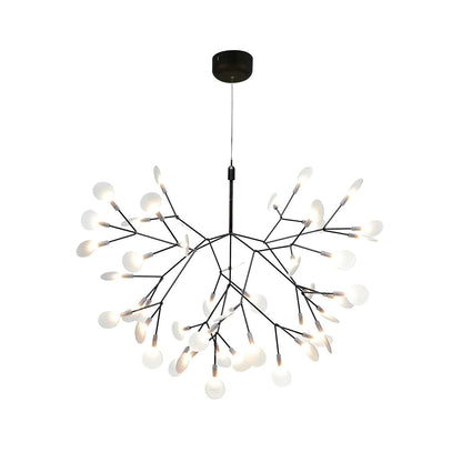 Lior Unique Sputnik Art Deco Firefly Chandelier. Living Room/ Bedroom