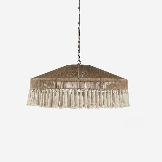 Lampadario bohémien con nappe Duvia