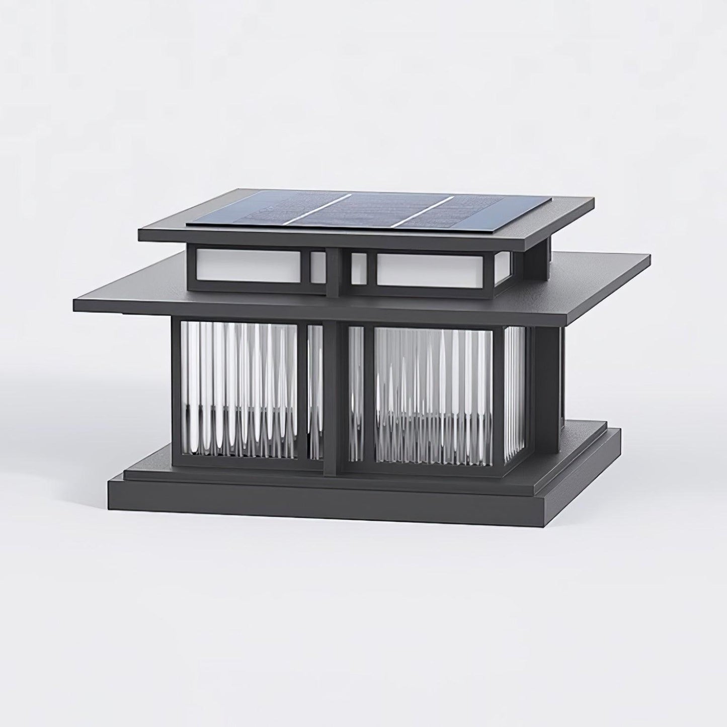 Milo Pillar Solar /HardWire Outdoor Light